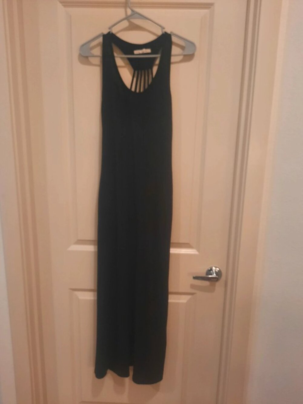Derek Heart Long Black Sleeveless Dress